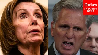 JUST IN: Pelosi Responds To McCarthy Pulling 5 Republicans From January 6 Committee