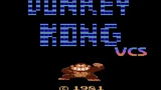 D K  VCS  Donkey Kong Remake for the 2600  AMAZING