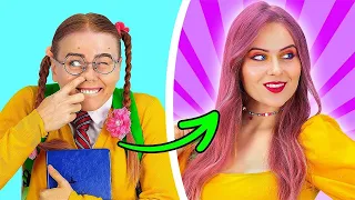 COMO FICAR POPULAR || Nerds VS Alunos Populares: Vida Escolar e Truques, Por 123 GO! SCHOOL