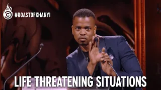 Life Threatening Situations | Comedy Central Roast of Khanyi Mbau | Comedy Central Africa
