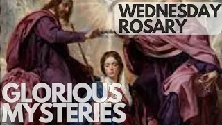 HOLY ROSARY WEDNESDAY MARCH 13 2024🌷GLORIOUS MYSTERIES🌷NO INTERMEDIATE ADS📿WITH IMAGES TO MEDITAT