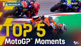 Top 5 MotoGP™ Moments by Michelin | 2021 #CatalanGP