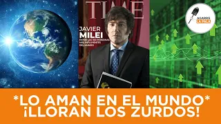 LA REVISTA TIME ELIGE A MILEI COMO UNA DE LAS PERSONAS MÁS IMPORTANTES DEL MUNDO Y LLORAN LOS ZURDOS