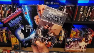 My Sci-Fi Fantasy BluRay DVD & VHS Collection Tour 2024 Plus Nostalgia for Collecting Physical Media