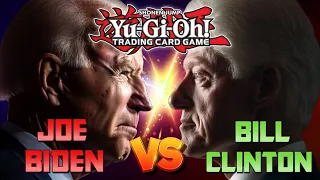 Joe Biden vs Bill Clinton in Yu-Gi-Oh Master Duel Tournament!