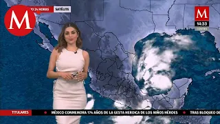 El clima para hoy 13 de septiembre, con Pamela Longoria