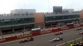 Formula 1 - GP South Korea 2013 Start