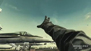 Daring Attack on US Aircraft Carrier ! In FPS Game about Modern War Call of Duty Ghosts