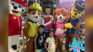 PATRULHA CANINA o show, Théo e Thayla foram assistir | PAW PATROL