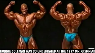 *RONNIE COLEMAN* | Posing At The 1997 Mr Olympia - 9th Place Finish!! [HD]..