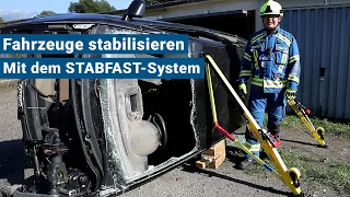 Fahrzeuge stabilisieren mit dem STAB-FAST-System von WEBER RESCUE 🚒