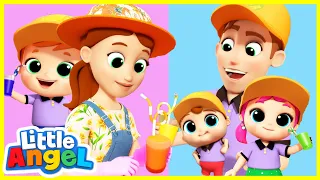 Juice Song | Little Angels Kids Cartoons/Songs & Nursery Rhymes