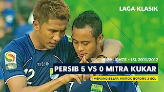 PERSIB (5) VS (0) MITRA KUKAR FC | LAGA KLASIK - ISL 11/12