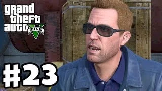 GTA 5 На PC прохождение на русском - Часть 23: Езда 300 км/ч по встречке