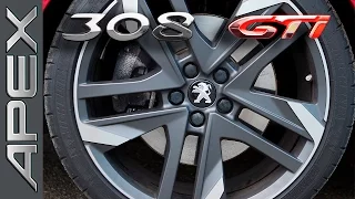 PEUGEOT 308 GTi by PEUGEOT SPORT (250 hp) - STABILITY- (ESP) + SUSPENSION TEST (2016)