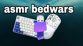 Asmr bedwars in Minecraft PE ( Hive )