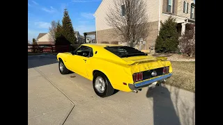 Wife surprises husband with his dream car 1969 Ford Mustang Mach 1!