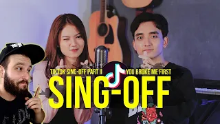 SING-OFF TIKTOK SONGS Part II (You Broke Me First, De Yang Gatal Gatal Sa) vs Mirriam Eka | REACTION