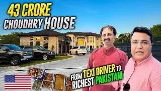 43 Crore 5 Star LUXURY HOUSE 🏠 | from TAXI DRIVER to RICH PAKISTANI | USA Vlog