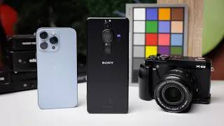 Can the Sony Xperia Pro-I beat an iPhone and a real camera?