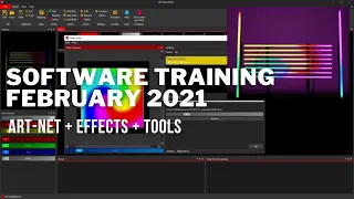 How to work with Art-net LED Strip Studio Software? Complete training tutorial.