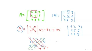 Linear Algebra. Rank of a matrix. Minor method.
