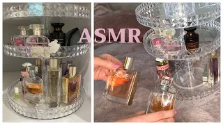 ASMR МОЯ КОЛЛЕКЦИЯ ПАРФЮМА/РАСКЛАДЫВАЮ НА ПОЛОЧКЕ ПШИКАЮ ПАРФЮМ ТРИГГЕРЫ/My parfume collection