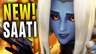 NEW SAATI ABSOLUTELY SHREDS! | Paladins Gameplay