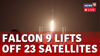 Falcon 9 Launch LIVE | SpaceX Aiming For Falcon 9 Launch Of 23 Starlink Satellites From Florida