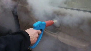 Optima Steamer Cleans Car Interior and Exterior