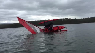 Hobie AI and TI capsizing and righting demo