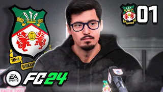 INÍCIO do DESAFIO, WREXHAM! | Modo Carreira | EA FC 24 | Ep 01