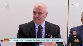 Alexandre de Moraes determina que Elon Musk seja investigado em inquérito das milícias digitais