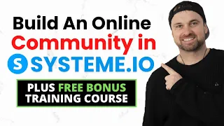 Systeme io Communities Tutorial ✅ Build an Online Community for Free!