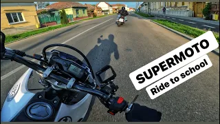 Supermoto - Ride to school ROMANIA Yamaha WR125x