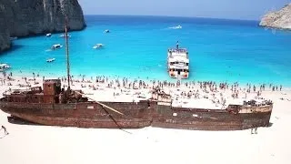 Shipwreck Zakynthos  Cavo Grosso Cruises Navagio Beach