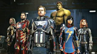 MARVEL'S AVENGERS "Avengers Assemble" Scene HD