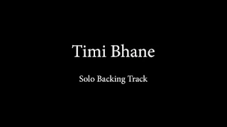 Timi Bhane | Guitar Solo Backing Track | Albatross