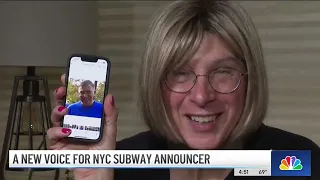 The voice of NYC subway on transition to womanhood: 'Nothing has changed' | NBC New York