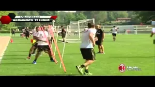 Milanello Allenamento 22-07-2013 Part 1