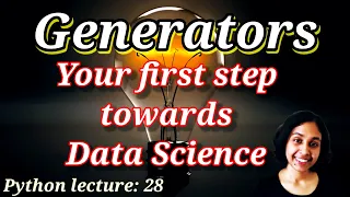 Python Lect 28: Generator in Python | Python Tutorial