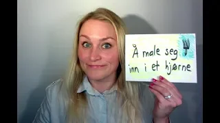 Video 434 Idiom nummer  72 Å male seg inn i et hjørne