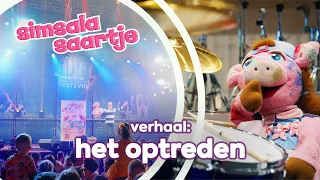 HET OPTREDEN 🎤🎪 | SIMSALA SAARTJE 🐽 | Educatieve kleutertelevisie | Muziekinstrumenten