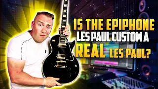 Is The Epiphone Les Paul Custom a REAL Les Paul?