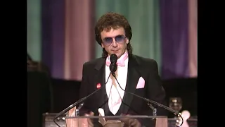 Phil Spector's Acceptance Speech on Behalf of Ike & Tina Turner | 1991 Induction