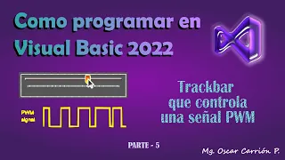 Visual Basic 2022 - Control Trackbar para PWM