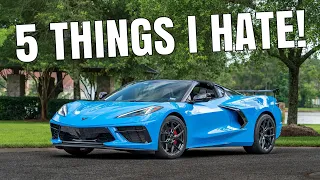 5 Things I HATE About My 2021 CORVETTE C8