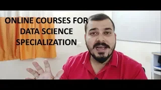 Online Courses for Data Science Specialization