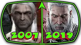 Evolution of THE WITCHER Games 2007-2019 HD