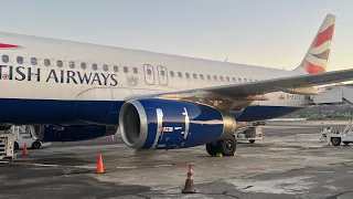 Corfu evening landing 09/08/23 British Airways A320